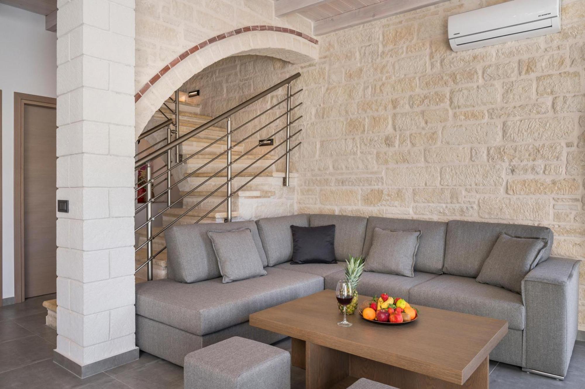 Sun Flower Villas With Sea View Agia Marina Екстериор снимка