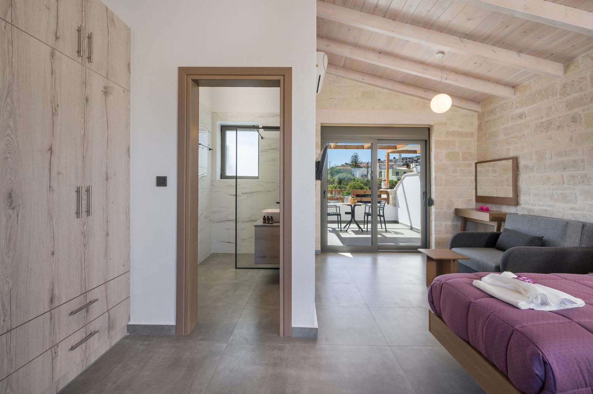 Sun Flower Villas With Sea View Agia Marina Екстериор снимка