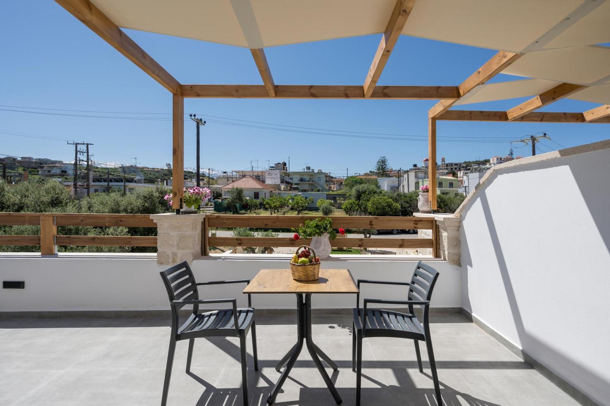 Sun Flower Villas With Sea View Agia Marina Екстериор снимка
