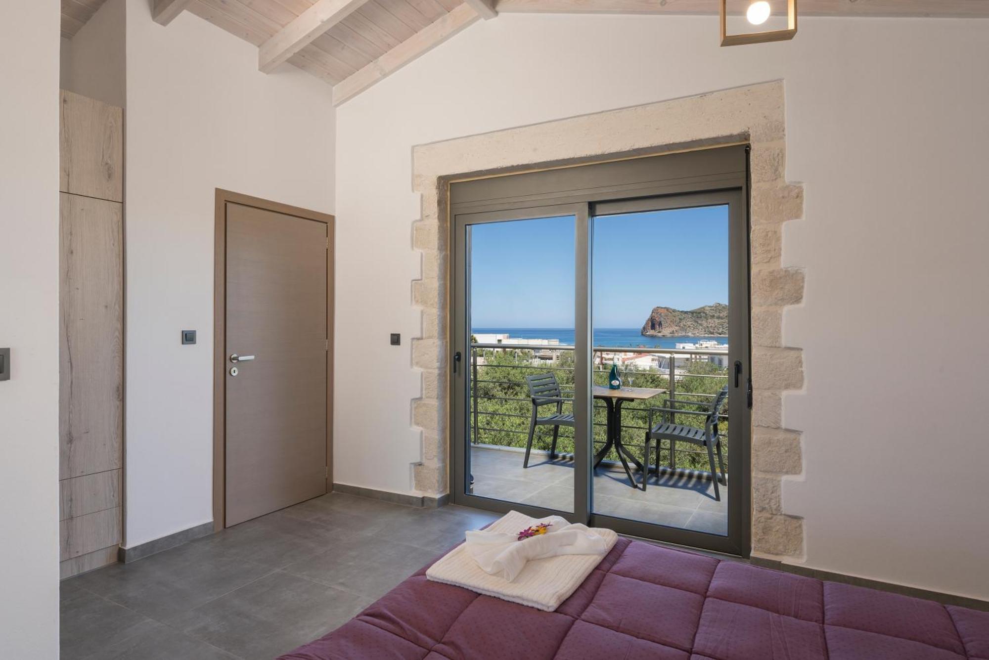 Sun Flower Villas With Sea View Agia Marina Екстериор снимка