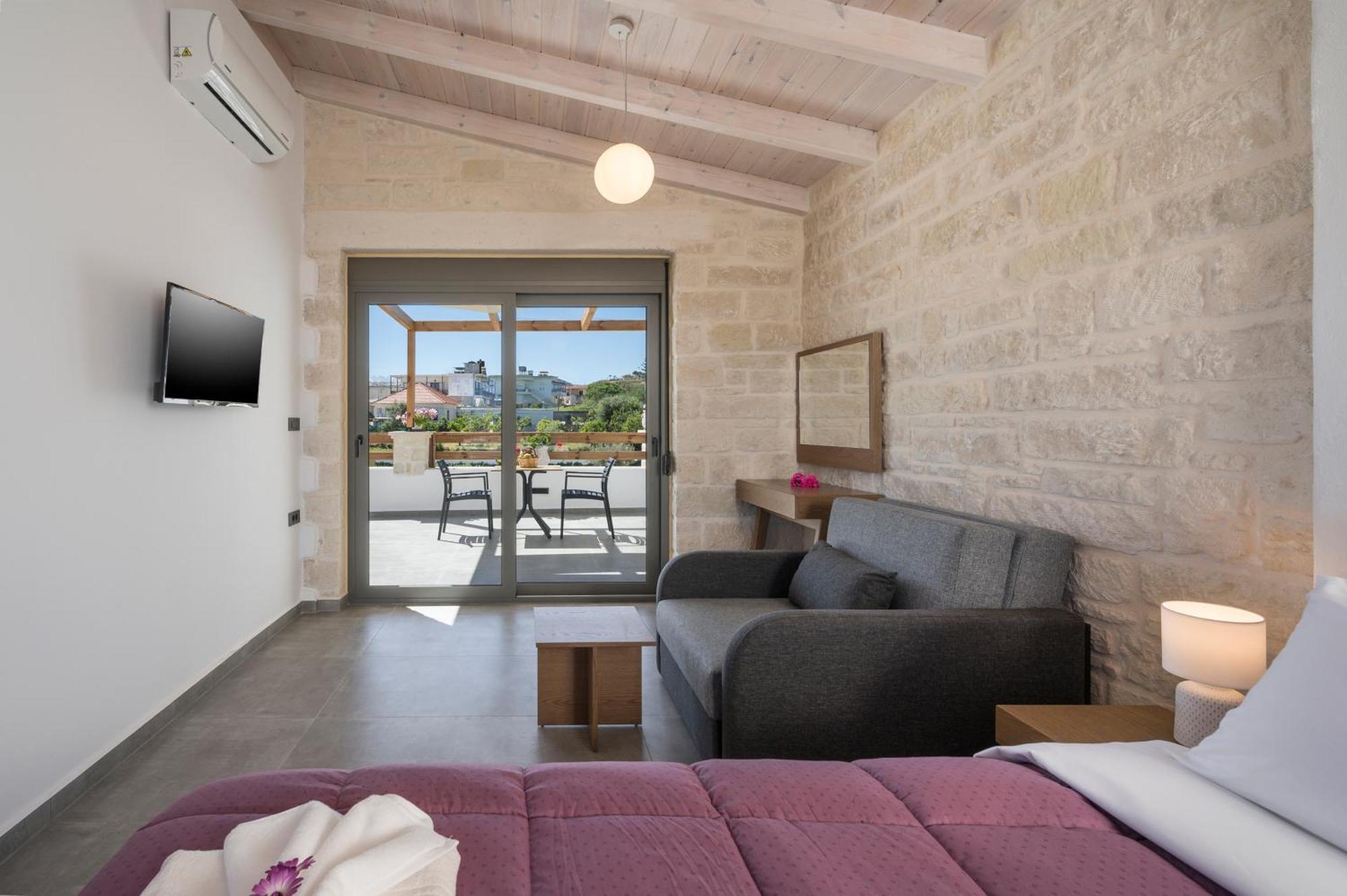 Sun Flower Villas With Sea View Agia Marina Екстериор снимка