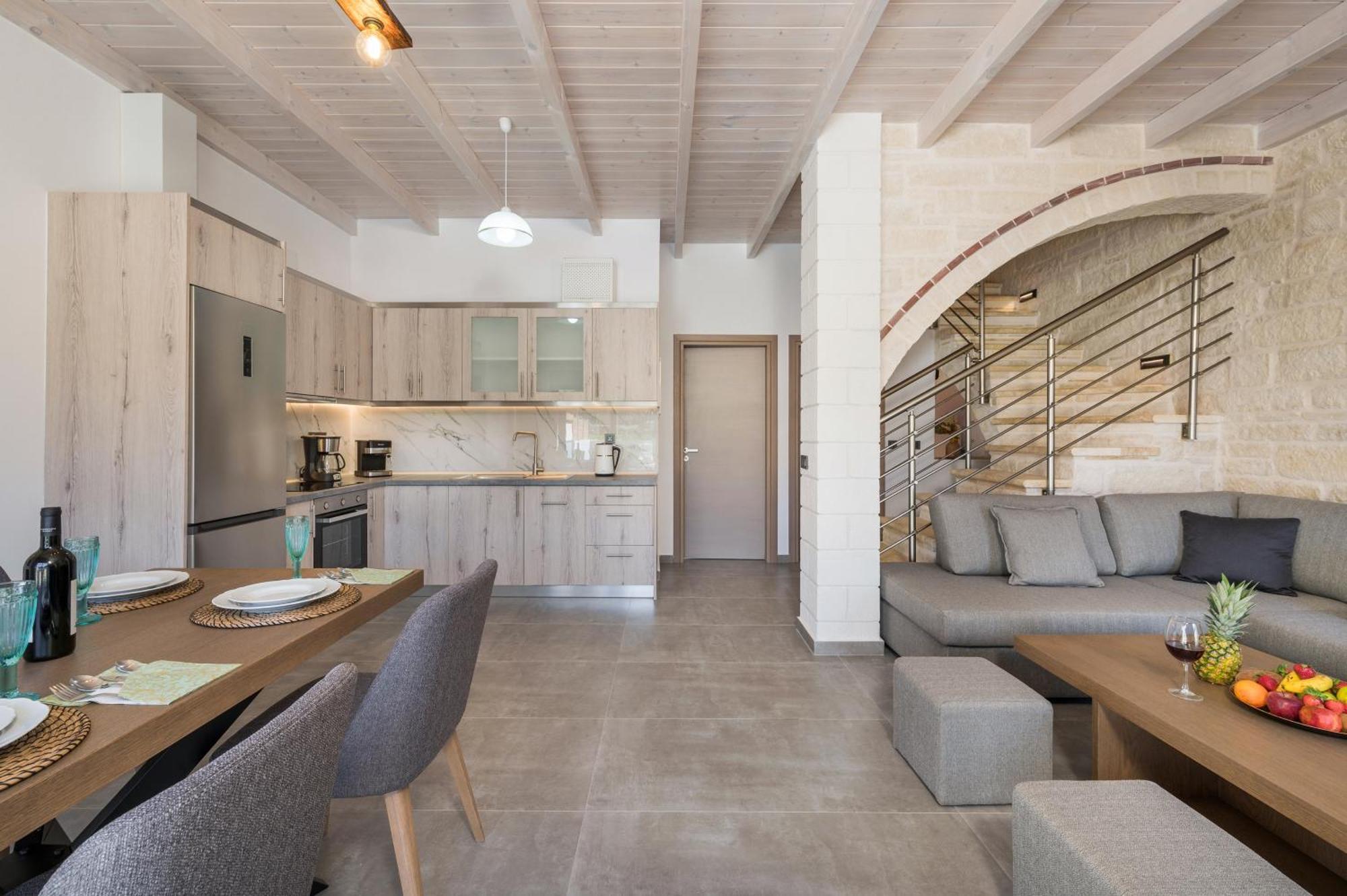 Sun Flower Villas With Sea View Agia Marina Екстериор снимка